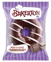 Донат, гл.Шоколад со вк.шоко, Bakerton, Хлебпром, 56 г, (32)