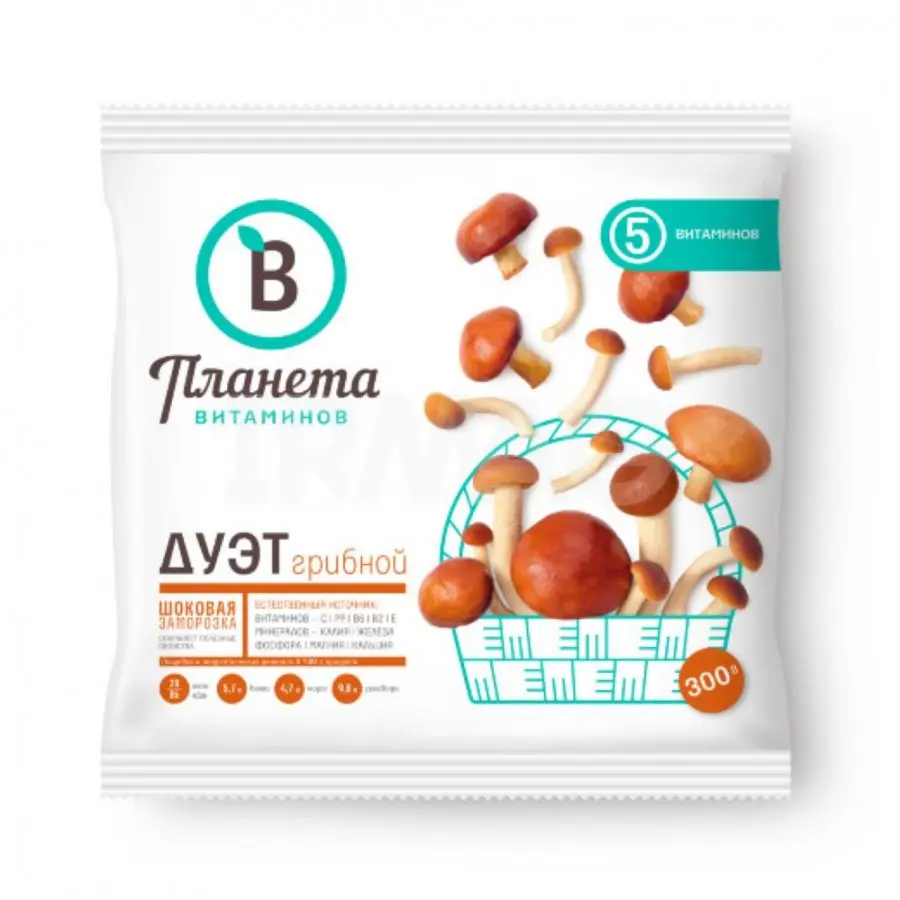 [4-30] Дуэт грибной, Планета Витаминов, 300 г, (20)