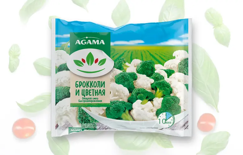 [4-6] Капуста Брокколи, Агама, 700 г, (6)