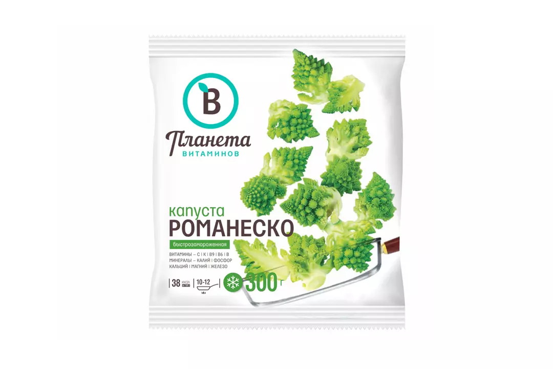 [4-37] Капуста Романеско, Планета Витаминов, 300 г, (20)