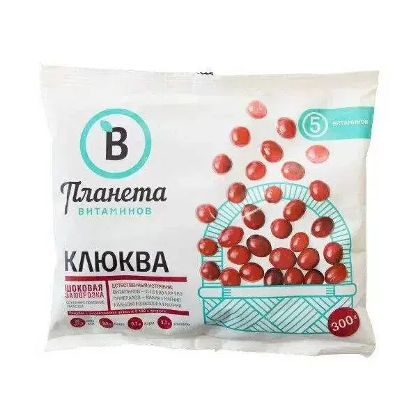 [4-70] Клюква, Планета Витаминов, 250 г, (20)