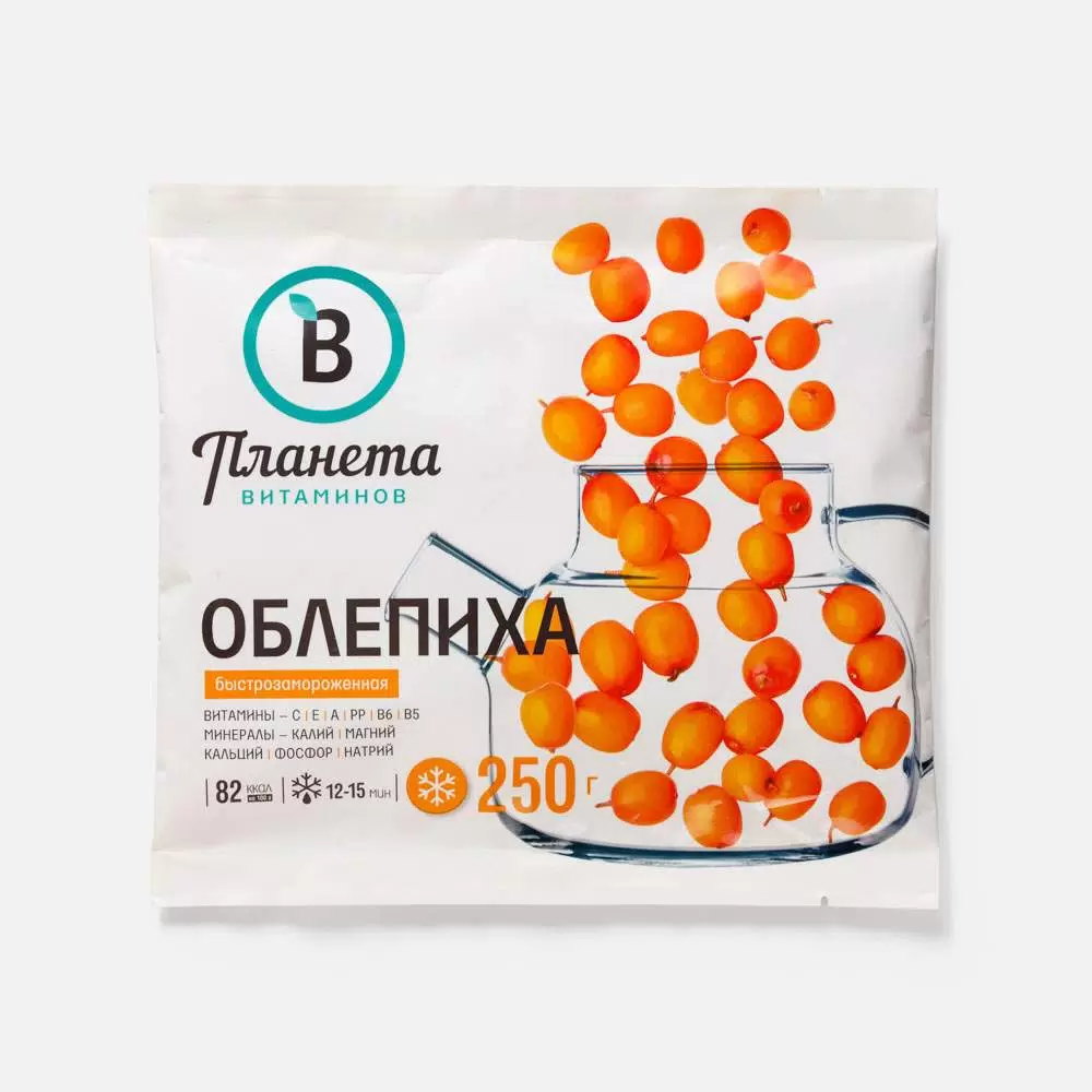 [4-74] Облепиха, Планета Витаминов, 250 г, (20)