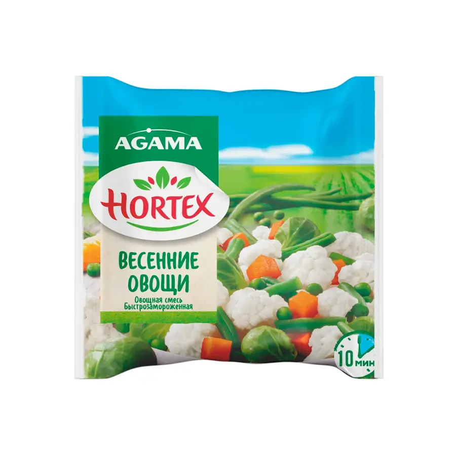 [4-11] Овощи Весенние, Агама, 400 г, (14)