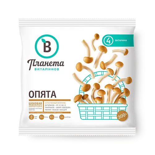 [4-32] Опята, Планета Витаминов, 300 г, (20)