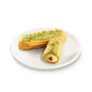 Пирожное, Эклеры с фисташ. завар.кремом, Мирэль, Хлебпром, 235 г, (8)