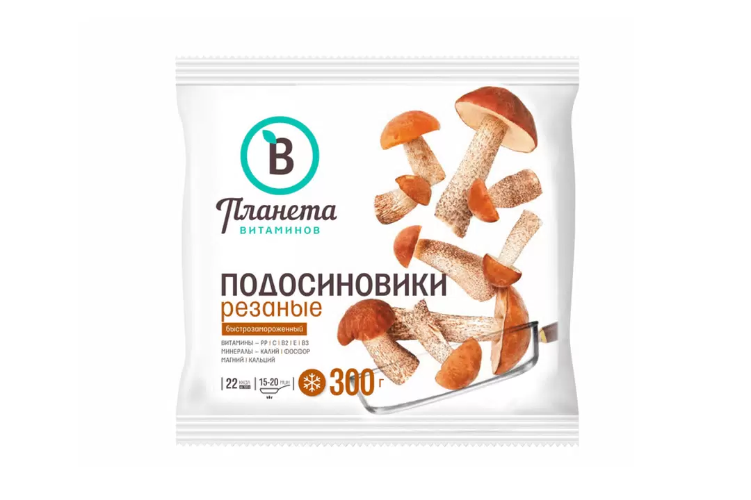 [4-33] Подосиновики резаные, Планета Витаминов 300 г (20)