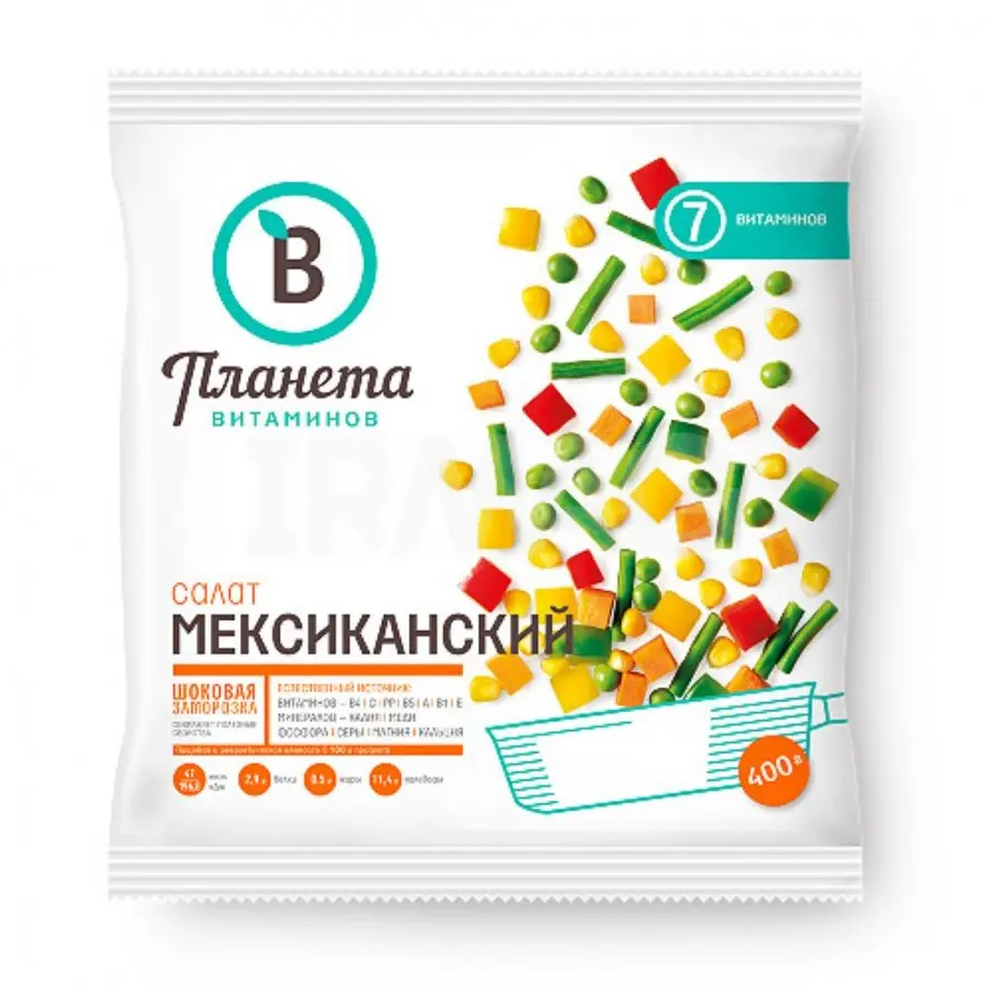 [4-51] Салат Мексиканский, Планета Витаминов, 400 г, (25)