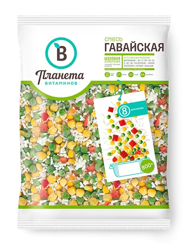 [4-57] Смесь Гавайская, Планета Витаминов, 400 г, (25)