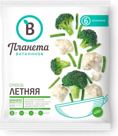 [4-59] Смесь Летняя, Планета Витаминов, 400 г, (25)