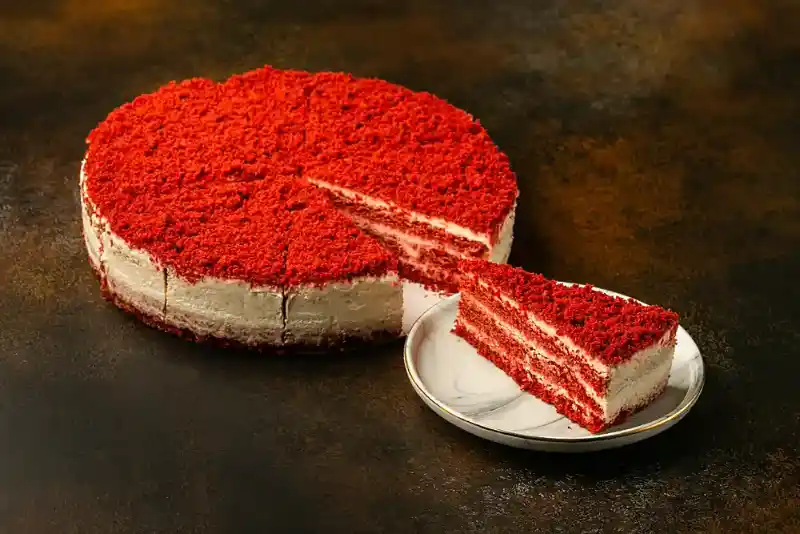 Торт, Красный бархат, Frozen Cake, 1440 г, (4)