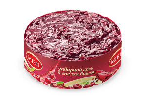 [4-310] Торт, Спелая вишня, Мирэль, Хлебпром, 700 г, (6)