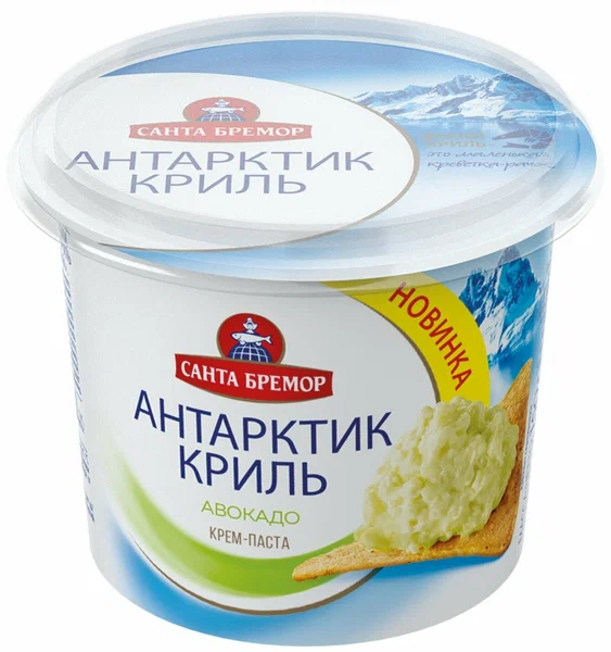 Паста с антарктическим крилем "Антарктик-Криль" с авокадо 150г 1/6