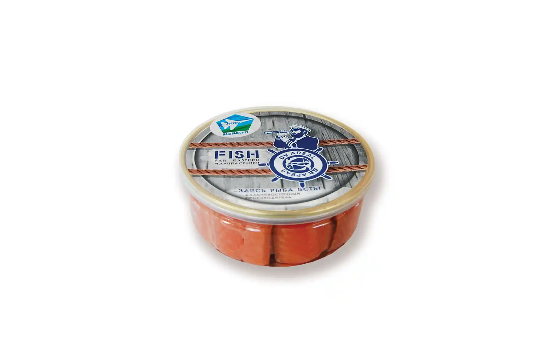 Лосось ДВ филе-кусочки в масле 1/250(PET)