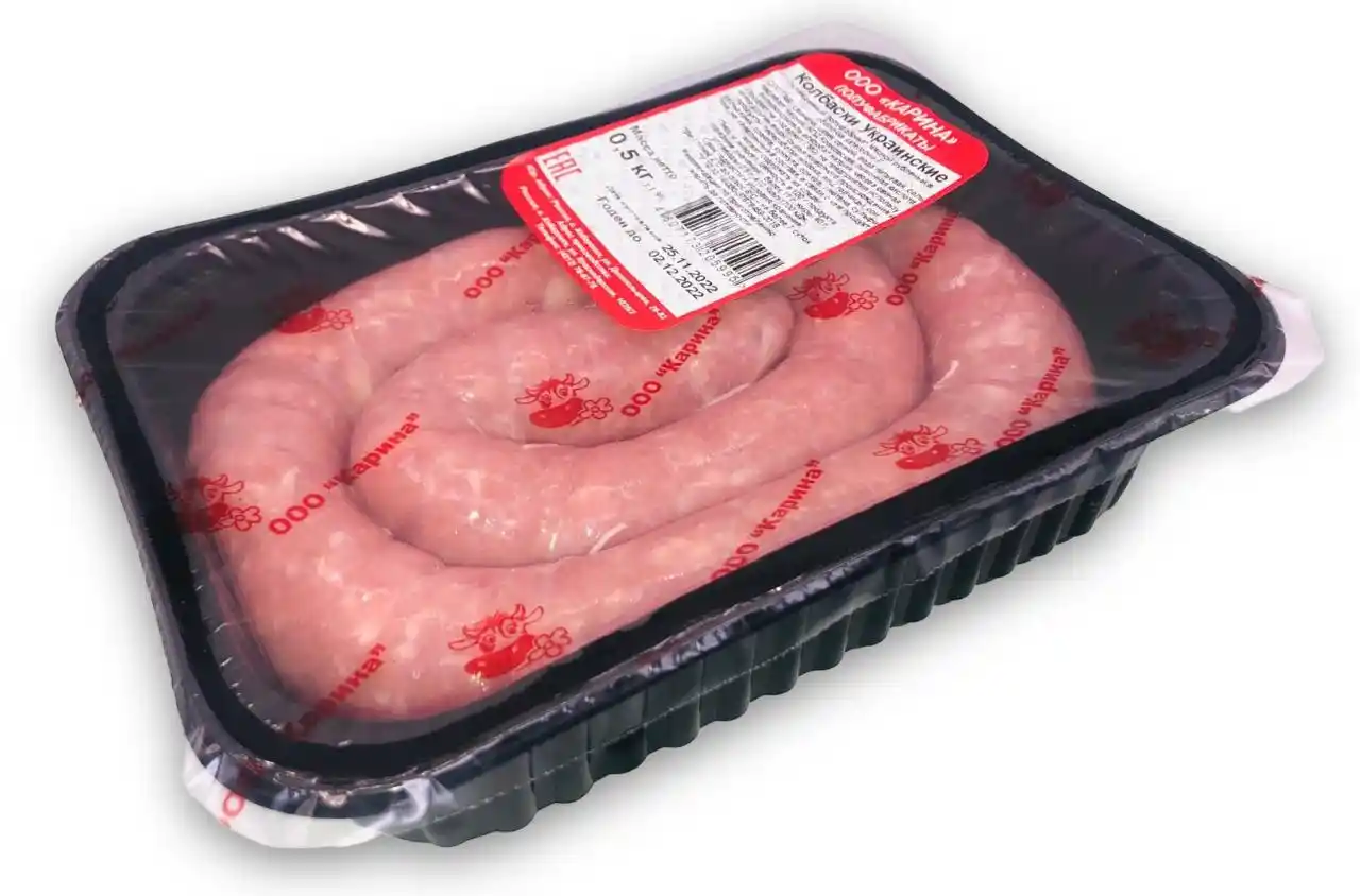 Колбаски Украинские з/м 0,5 кг (вакуум.пакет)