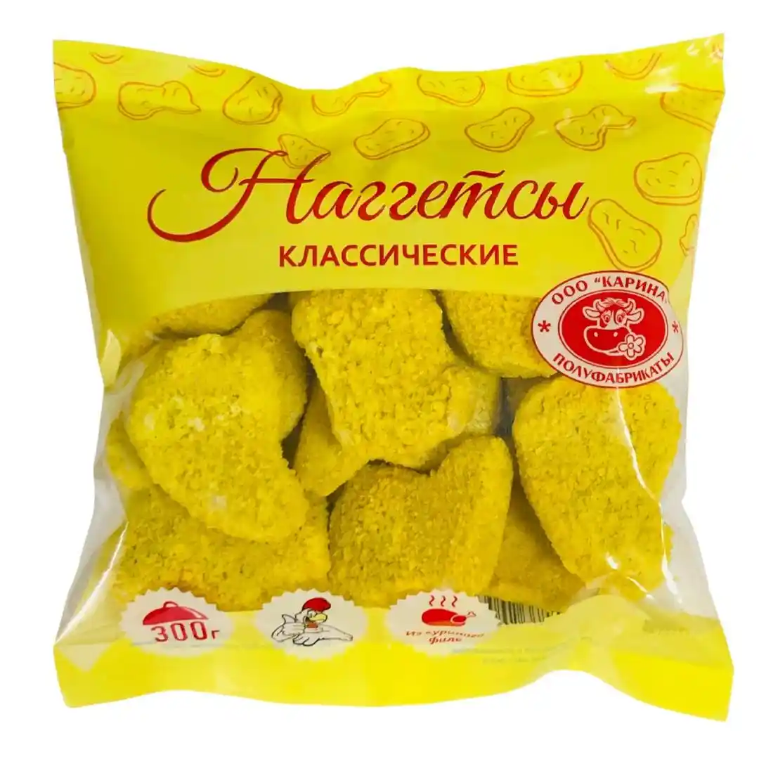 [13-53] Наггетсы куриные з/м 0,3 (фирм.пакет)