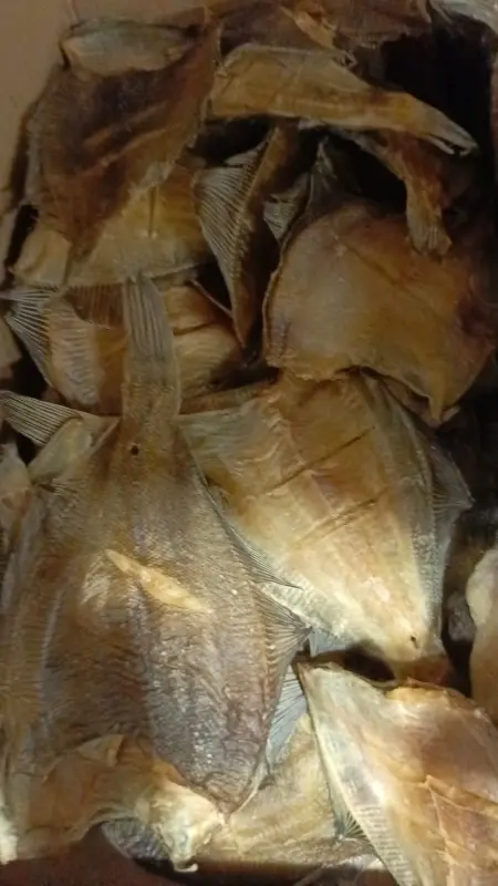 Камбала вяленая,1кг