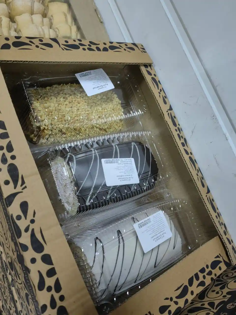 [14-53] Рулет Бисквитный, 1шт/в коробке 3 рулета