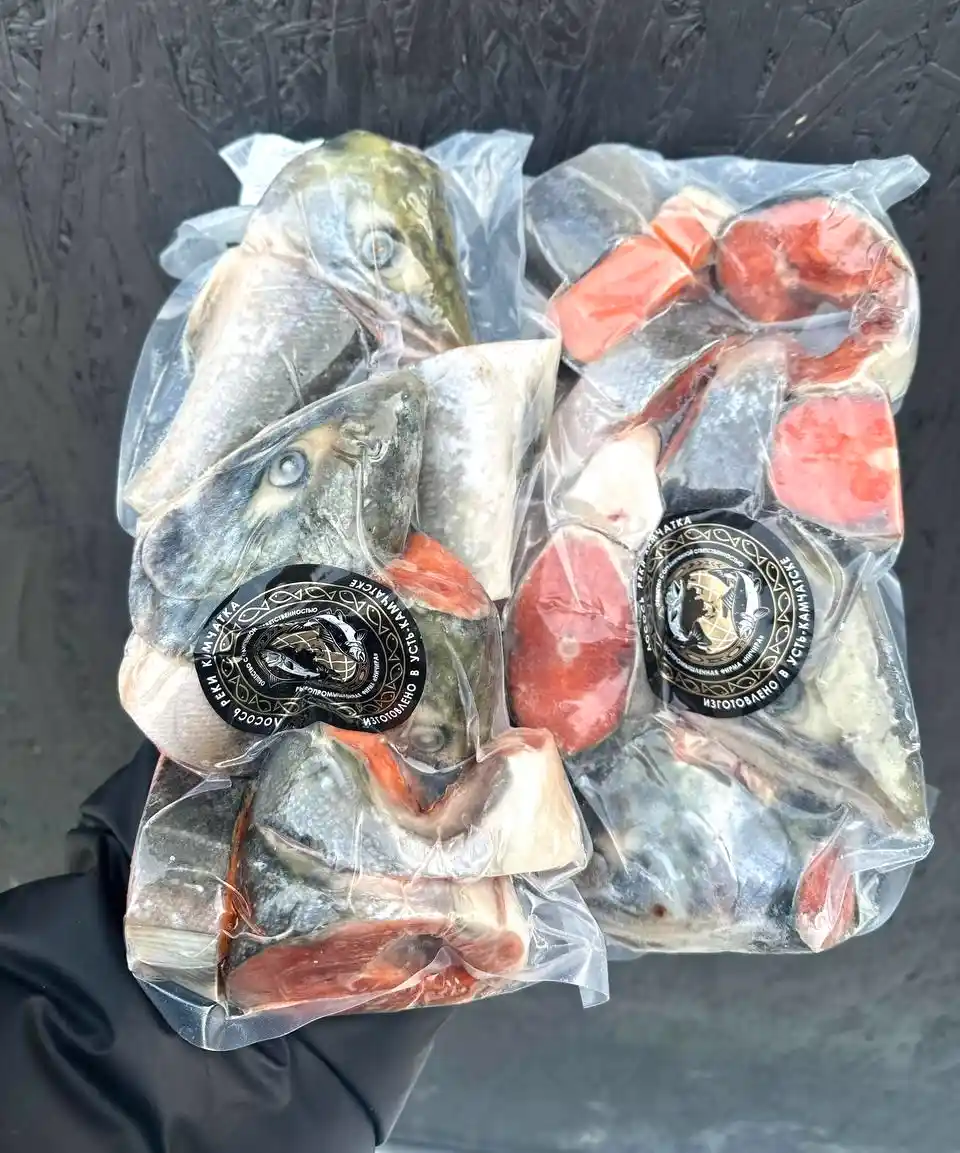 Набор для ухи 1кг, (Кижуч, Нерка) 1/22кг