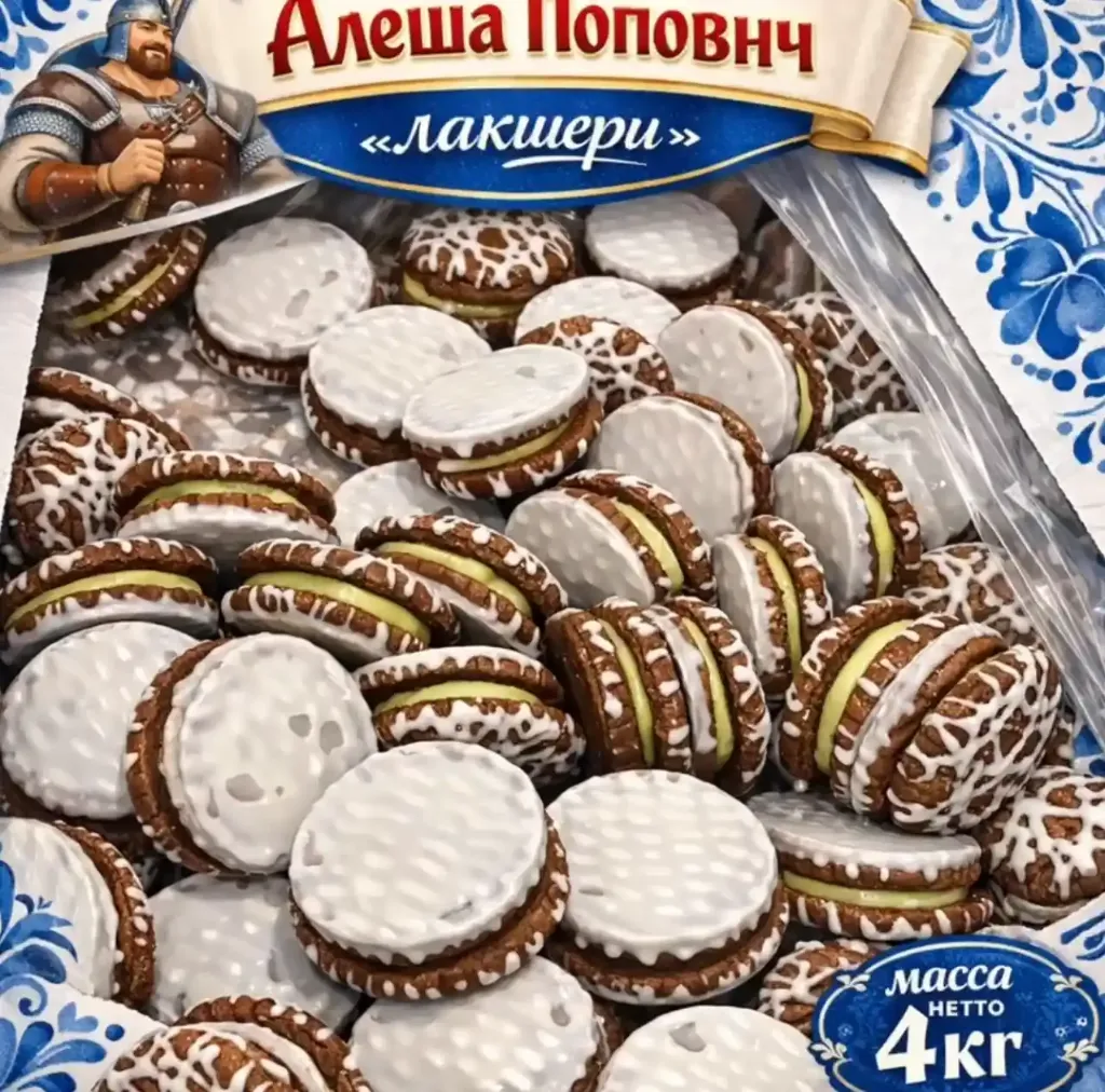 Печенье «Лакшери» какао-банан-крем, 1/4кг