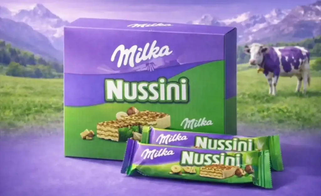 Батончик Milka Nussini 31,5гр