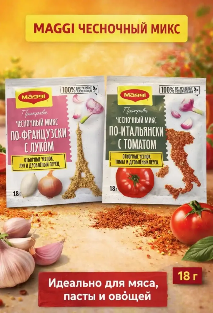 Приправа Maggi, 18 гр, 1/16 