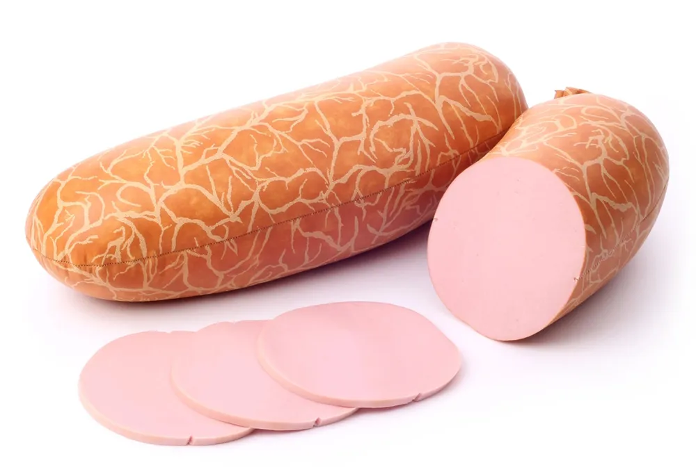 [18-4361] Колбаса вареная "С маслицем" в текстиле Брестский МК, 1 кг