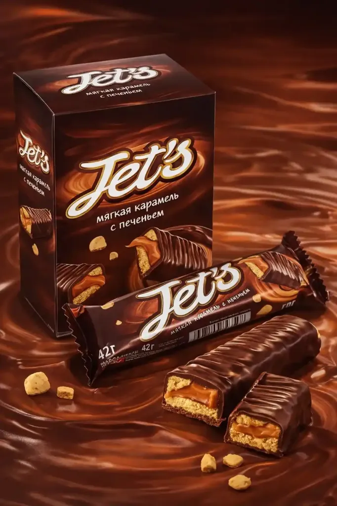 Шоколадный батончик «Jets» 42гр х 18шт