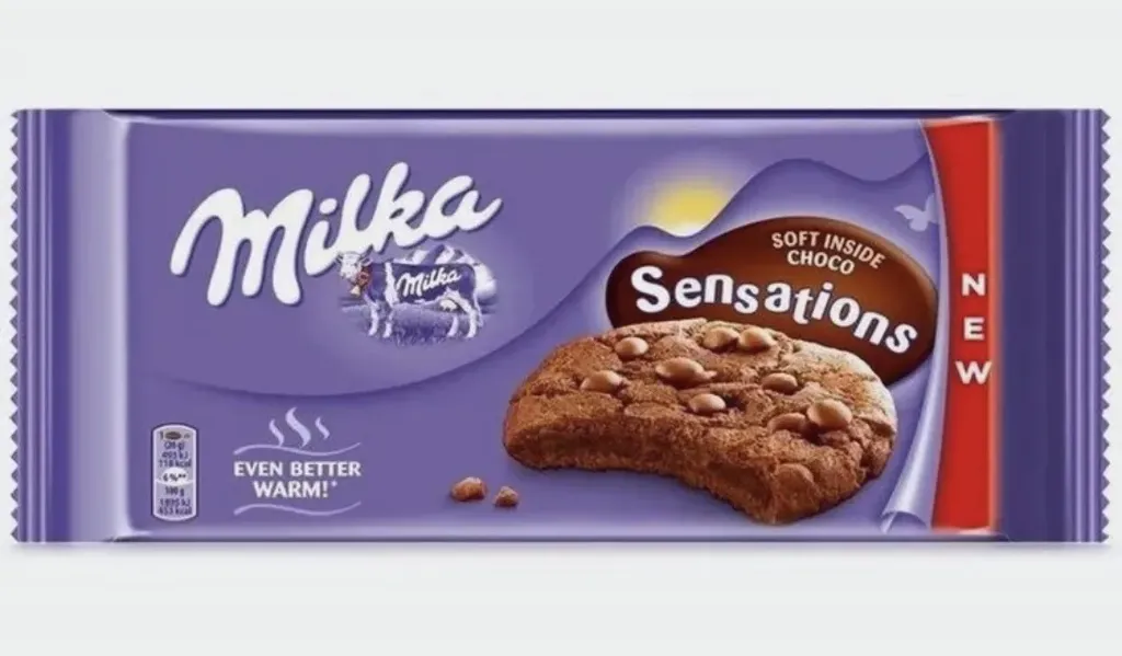 Печенье Milka Sensations, 156г 1\12 