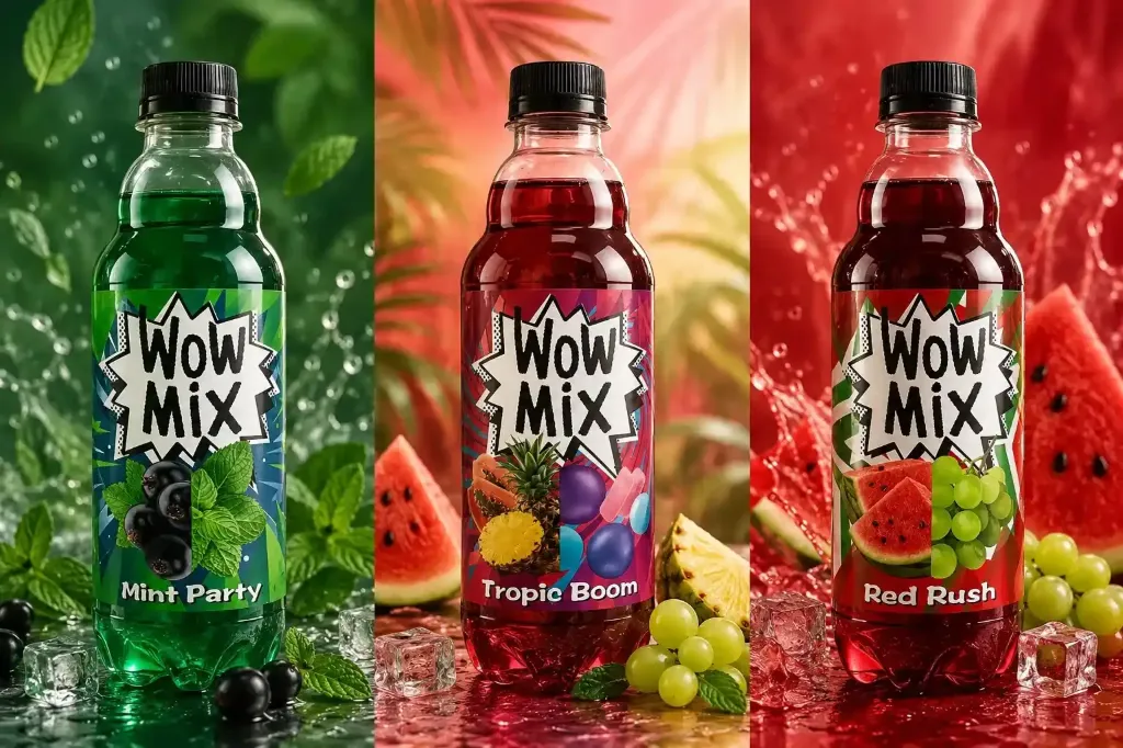 Напиток «Wow Mix» Tropic Boom 0,5 х 12шт