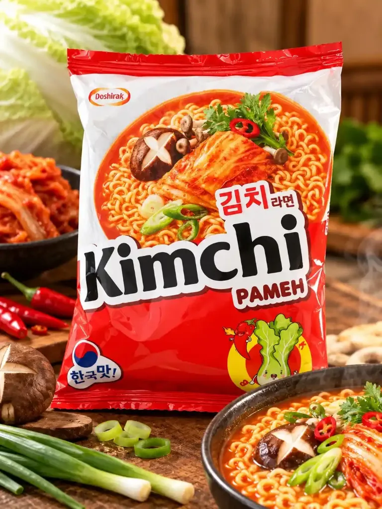 Лапша Доширак кимчи рамен
120гр х 20шт