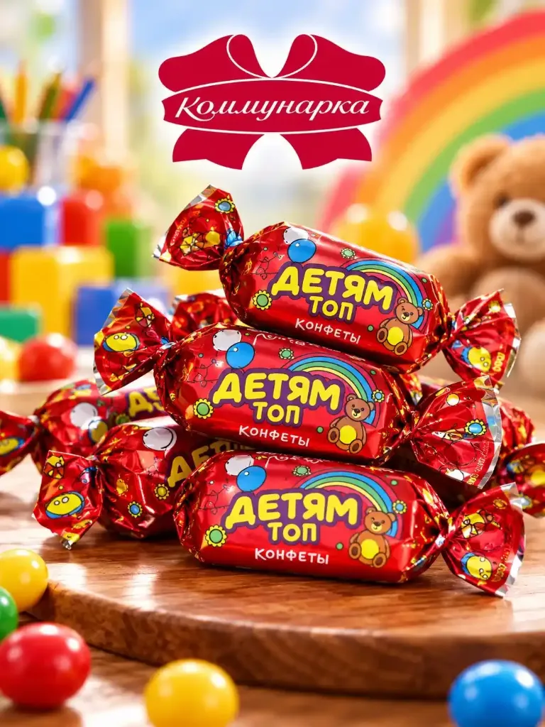 «Детям-ТОП» ;  коробка на 3 кг