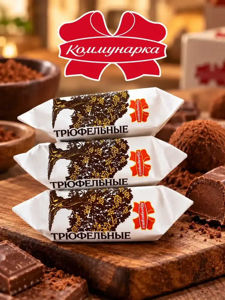 «Трюфельные» ;  коробка на 2,5 кг